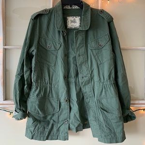 Olive Green Army Jacket